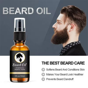 Aceite para el Crecimiento de la Barba para Hombres, 100% Natural, Suaviza, Fortalece y Estimula el Crecimiento de Barba y <span class=keywords><strong>Bigote</strong></span> |   Marca Privada 30mL - Product Image 3