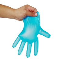Gants Tpe bon marché pour la cuisine, sans colorant pour cheveux, lavage de la vaisselle bleu, nettoyage de la maison