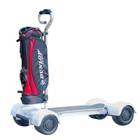 Mini chariots électriques à 4 roues de haute qualité Chariot de scooter de planche à roulettes et chariot de golf pour chariot de golf