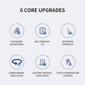 Corrosion Resistance Composite Structure Elegant Silver Color Chafing Dishes <b>Buffet</b> <b>Food</b> <b>Warmer</b> - Product Image 3