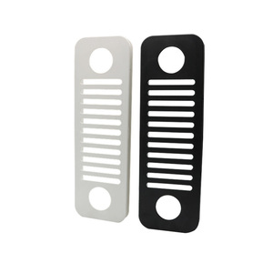 Plastic <b>Desk</b> Ventilation Panel With Cable Holes For Office Furniture Tabletop Installation Minimalist Design - Product Image 1