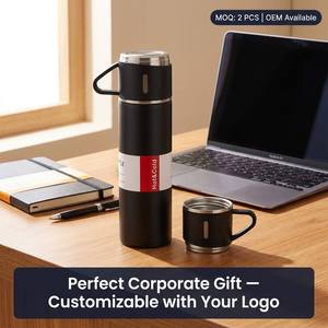 Nuovi Arrivi 2025: Set Regalo Personalizzato con Thermos da 500ml in Acciaio Inox Isolato per Acqua e Caffè - Product Image 4