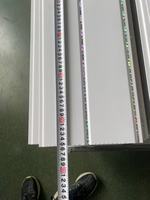 Panel de techo de PVC moldeado personalizado, tableros de vinilo, azulejos de Pakistán para el hogar, rectángulo moderno, impermeable e ignífugo, precio de fábrica