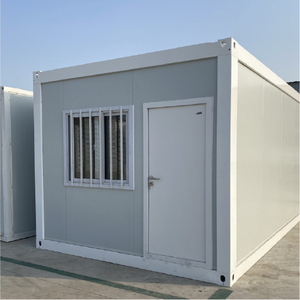 Phẳng gói container khách sạn CE 20ft vận chuyển container nhà dễ dàng cài đặt prefab nhà Philippines tòa nhà văn phòng - Product Image 1