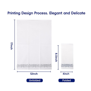 Serviettes <span class=keywords><strong>en</strong></span> <span class=keywords><strong>papier</strong></span> personnalisées imprimées <span class=keywords><strong>en</strong></span> usine, bon marché, de haute qualité, pour la table, la cuisine, l'hôtel, serviettes de table <span class=keywords><strong>en</strong></span> <span class=keywords><strong>papier</strong></span> 2 plis - Product Image 2
