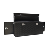 Ensemble de boîtes à outils robustes en aluminium pour camion