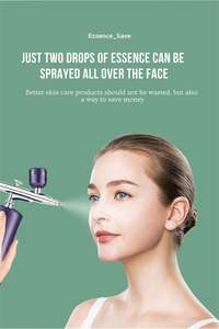 Pakiss <b>Oxygen</b> Facial Machine <b>Water</b> <b>Oxygen</b> Beauty Device Professional Salon Micro-nano Moisturizing Sprayer for Skin Rejuvenation - Product Image 6