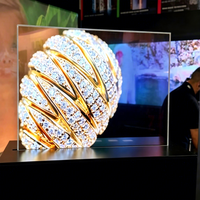 Pantalla OLED Transparente de 30/55/75 Pulgadas con Pantalla Táctil, Bajo Consumo de Energía, Diseño sin Marco