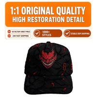 Gorras de Béisbol Personalizadas Bad Days Beard Hats, de Gamuza, con Forro de Satén, Bordado 3D, de Algodón, Ajustables, con NFC