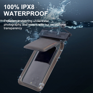 Nueva Bolsa Impermeable para Teléfono Celular con Estructura Impermeable IPX8, Logotipo Personalizado, Funda Impermeable para Teléfono, Compatible con Teléfonos Inteligentes de 7.5 Pulgadas - Product Image 5