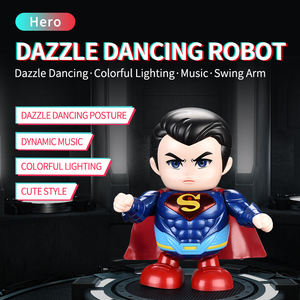Robot de baile <span class=keywords><strong>Super</strong></span> capitán Hero para niños, juguetes electrónicos inteligentes con música, baratos, fabricantes chinos - Product Image 2