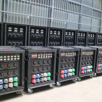 Distributeur de puissance professionnel Delixi 54 canaux de haute qualité, 8 prises Socapex 220V 19 broches et 6 prises Edison 110V