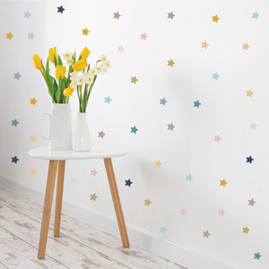 Calcoanías De Pared De Dibujos Aniados Para Niños, Despegar Y Pegar