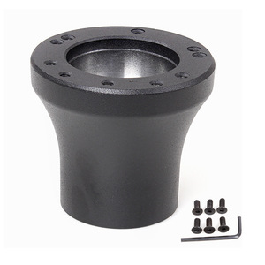 Adaptateur de base de volant pour voiturette de golf YAMAHA, connecteur en aluminium noir et argent QR027 - Product Image 1