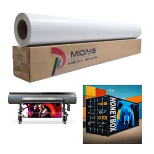 Concurrerende Prijs Wit Bedrukbaar Vinyl Eco Solvent Vinilo Adhesivos Roll Glanzende Matte Zelfklevende Vinylrol