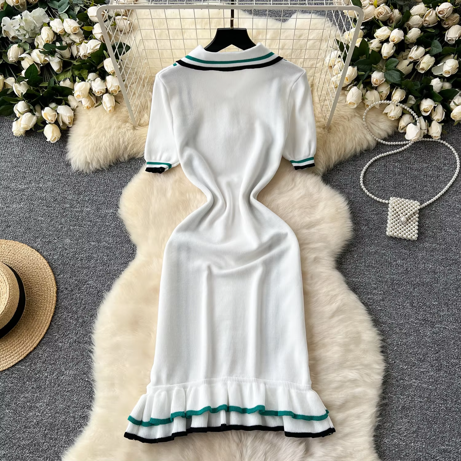 vivien knit dress Steffi Knit Dress – Tanya Taylor