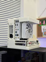 Nouveau boîtier ITX compact de bureau haut de gamme avec vue sur la mer, compatible cartes mères 17x17/17x19, alimentation SFX et ports USB frontaux