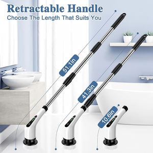 <span class=keywords><strong>Brosse</strong></span> <span class=keywords><strong>de</strong></span> <span class=keywords><strong>nettoyage</strong></span> électrique intelligente 9-en-1 étanche pour la maison, <span class=keywords><strong>brosse</strong></span> <span class=keywords><strong>de</strong></span> <span class=keywords><strong>nettoyage</strong></span> rotative automatique à long manche - Product Image 2