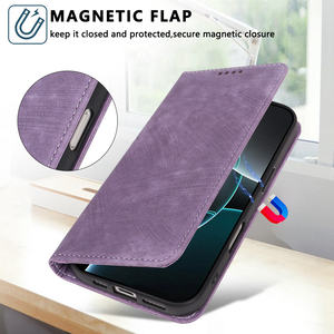 Étuis de téléphone portables en cuir à rabat de premier rang pour <span class=keywords><strong>Samsung</strong></span> Galaxy A37 5G A57 A17 A07 4G F17 F36 Étui de téléphone portefeuille antichoc - Product Image 5