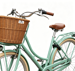 Vélo de ville pour <span class=keywords><strong>femme</strong></span> de style <span class=keywords><strong>hollandais</strong></span> vintage, <span class=keywords><strong>26</strong></span> <span class=keywords><strong>pouces</strong></span>, avec cadre en acier au carbone, vente en gros personnalisée - Product Image 4