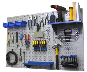 Panneaux perforés personnalisés en acier au carbone noir, robustes et écologiques, à trous carrés, pour organisation murale, rangement domestique/garage - Product Image 5