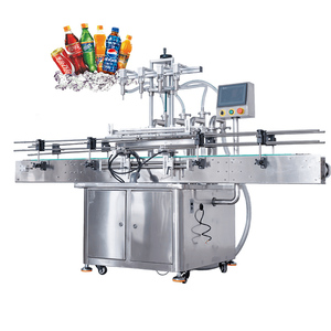 Machine de remplissage automatique pneumatique de haute précision de 5 <span class=keywords><strong>litres</strong></span> pour jus, huile, bouteilles en verre avec contrôle PLC - Product Image 2