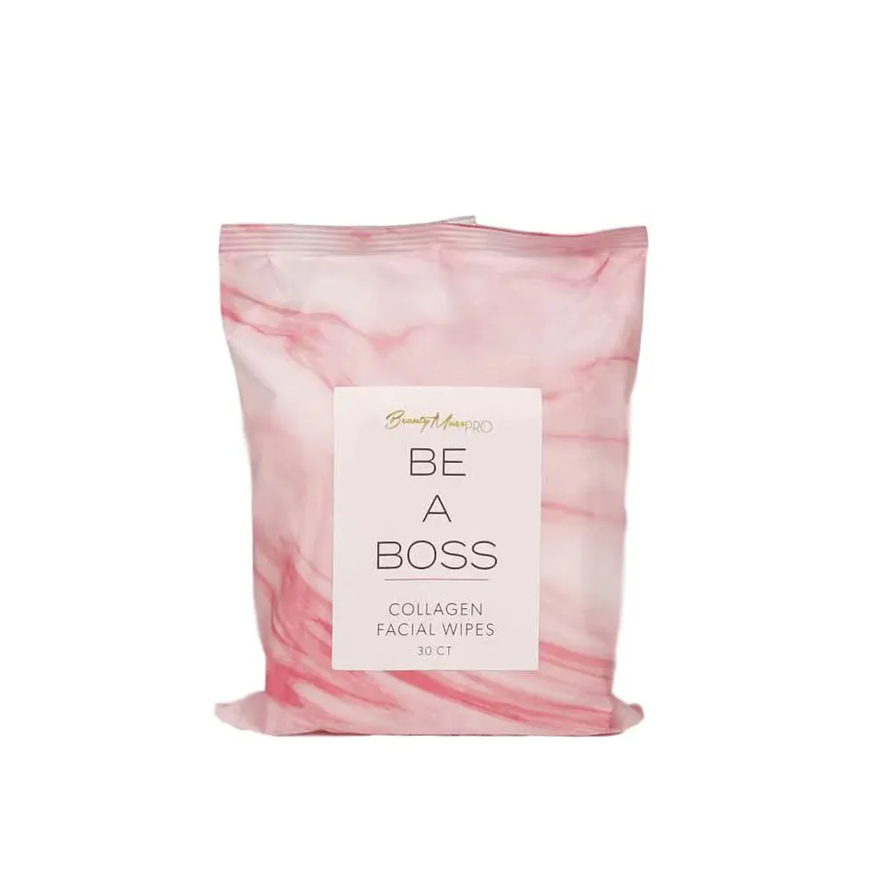 OEM Заводские розовые салфетки для глубокой очистки фирменной торговой марки, пользовательские салфетки для снятия макияжа
