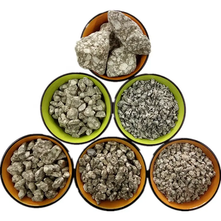 Su filtresi Mineral zayıf alkali Maifan şifa taşlar çok kademeli doğal Maifanite granül seramik topu etli bitki