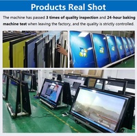 Écran publicitaire numérique LCD mural Bolan 43 pouces 16:9 pour intérieur, support OEM, application Android/WiFi, centre commercial