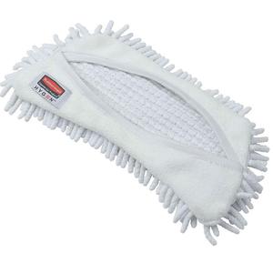 Rubbermaid Hygen <b>Microfiber</b> <b>Mop</b> Pad White 12 In X 18 In For <b>Floor</b> Cleaning - Product Image 1
