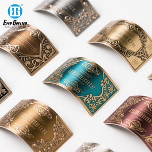 Luxury Metal <strong>Labels</strong> Premium Look and Feel Waterproof and Scratch-Resistant Wine <strong>Labels</strong> - Product Image 4
