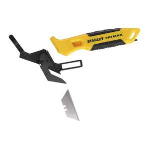 STANLEY-Fatmax®Cuchillo de seguridad bi-material-corte simple-EAN 3253560103736 CUCHILLOS Y CORTADORES DE CORTE - Product Image 1