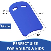 Planche de natation gonflable en mousse EVA personnalisée pour adultes, imprimée, colorée, accessoire d'entraînement pour piscine, dureté 20-90 Shores