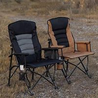 Chaises de camping pliantes, chaises de jardin pliantes, avec poche de rangement, chaises de réalisateur pliables, fauteuils pliants avec soutien lombaire