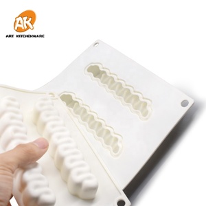 <span class=keywords><strong>Moldes</strong></span> de Silicona <span class=keywords><strong>para</strong></span> Pastel de Mousse con Forma de Ola de 6 Cavidades AK <span class=keywords><strong>para</strong></span> Repostería, <span class=keywords><strong>Moldes</strong></span> <span class=keywords><strong>para</strong></span> Gelatina, <span class=keywords><strong>Moldes</strong></span> <span class=keywords><strong>para</strong></span> <span class=keywords><strong>Chocolate</strong></span> DIY MC-147 - Product Image 2