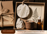 Coffret Cadeau d'Aromathérapie Personnalisé avec Logo, Emballage Cadeau Parfumé de Marque pour Événements d'Entreprise, Nouvel An, Noël