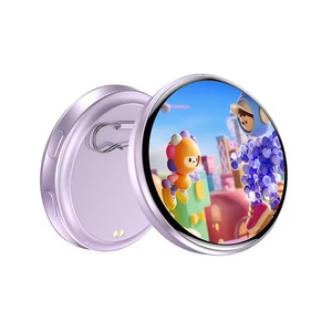 Badge électronique Gamegaga 2026 E87 avec écran IPS HD, photo/GIF/vidéo personnalisable, écran tactile intelligent, BT 5.0, badge électronique pour cadeau - Product Image 5