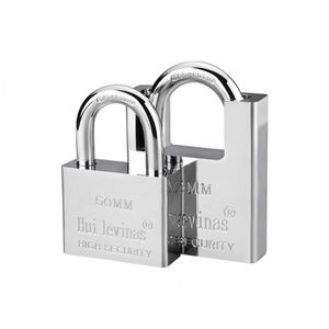 Home <b>Cabinet</b> Door Small Padlock - Anti-Theft & Anti-Pry with Universal Key System - Product Image 1