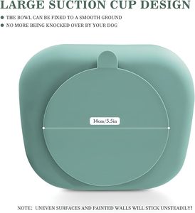 Customized Logo Automatic Eco-Friendly Slow Feeder Anxiety Relief Dog Lick <b>Mat</b> & Bowl - Product Image 2
