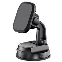 Support de téléphone magnétique flexible tendance pour voiture, fixation solide sur tableau de bord, 6 aimants, étanche, compatible bureau, robuste