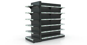 Estantes de supermercado personalizados Estantería de góndola de supermercado Estante de exhibición de supermercado - Product Image 4