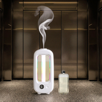 Diffuseur d'arômes électrique portable pour salle de bain d'hôtel avec logo personnalisé, en plastique, garantie 1 an, pour usage domestique