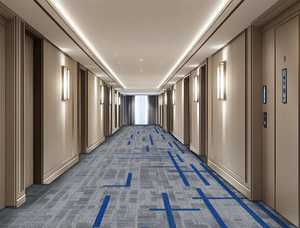 Alfombra de Nailon Trenzado Estampado, Cómoda, Fabricada a Máquina, Antiincrustante, Antibacteriana, Antideslizante y Antiestática para Sala de Conferencias - Product Image 4