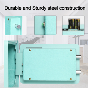 Hucha electrónica inteligente para niños Mini caja de archivo segura de lata con cerradura de combinación Banco de monedas - Product Image 6