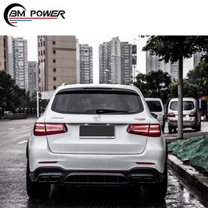 Bộ Thân Máy Phong Cách GLC Class X253 Đến GLC63 A Chất Lượng Cao Với Đầu Ống Xả Khuếch Tán Phía Sau Bộ Giảm Thanh Xe Hơi - Product Image 5