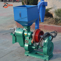 Mini-machine à décortiquer le riz, capacité 800-1000 kg/h, moteur diesel, acier inoxydable 201, haute efficacité, marque AIIWIN, état neuf