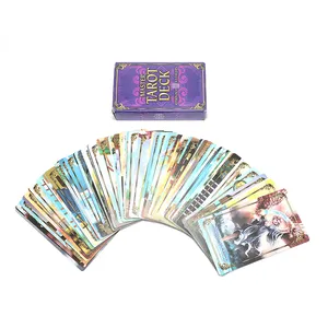 2021 new English Board Game tarot cards Tarot Family Entertainment kids toys 78 cards/set