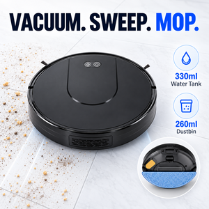 Aspirateur robot 20000Pa avec navigation gyroscopique, application Tuya, commande vocale, fonction serpillière, autonomie 90 min, filtre HEPA, OEM ODM, vente en gros - Product Image 2