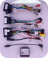 Kabel Adaptor Harness Kabel Radio Mobil untuk VW Volkswagen Golf Jetta Passat Tiguan Touran Scirocco Skoda Octavia Seat Leon