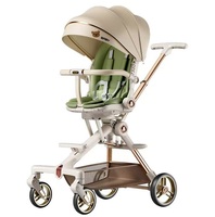 Poussette pliable SHUANGXING pour bébé, double barre de support, cadre en alliage d'aluminium, repose-pieds dissimulé, pour les enfants de 0 à 3 ans